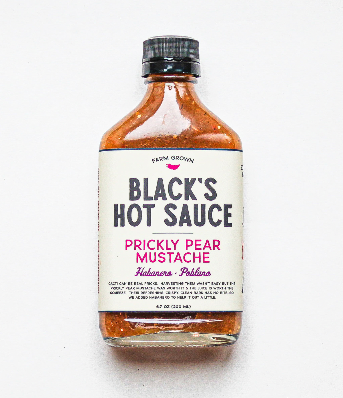 PRICKLY PEAR MUSTACHE - SEASONAL SAUCE | Black's Hot Sauce